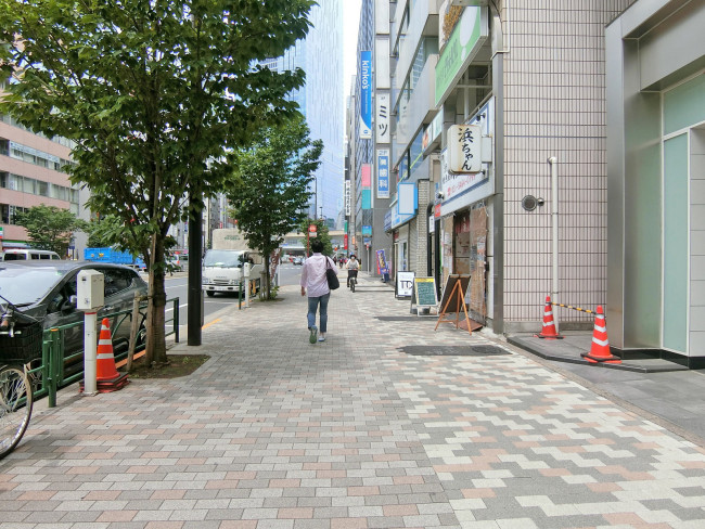 TOKYU REIT 渋谷Rビル前面の通り