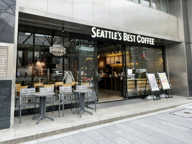 並びにあるシアトルズベストコーヒー大阪御堂筋本町店