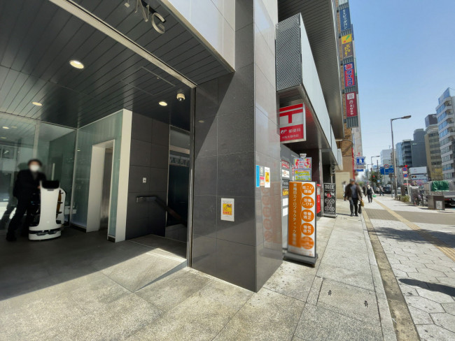 付近の大阪太融寺前郵便局