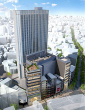 (仮)渋谷区道玄坂二丁目開発計画の外観