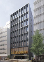 明治薬科大学 剛堂会館の外観