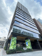 ヒューリックスクエア福岡天神の外観