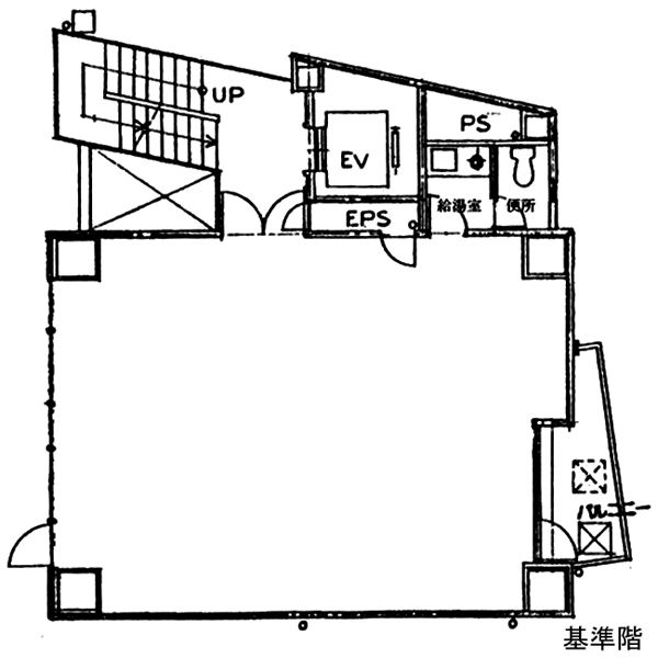 Ochiai Harajuku Building Floorplan