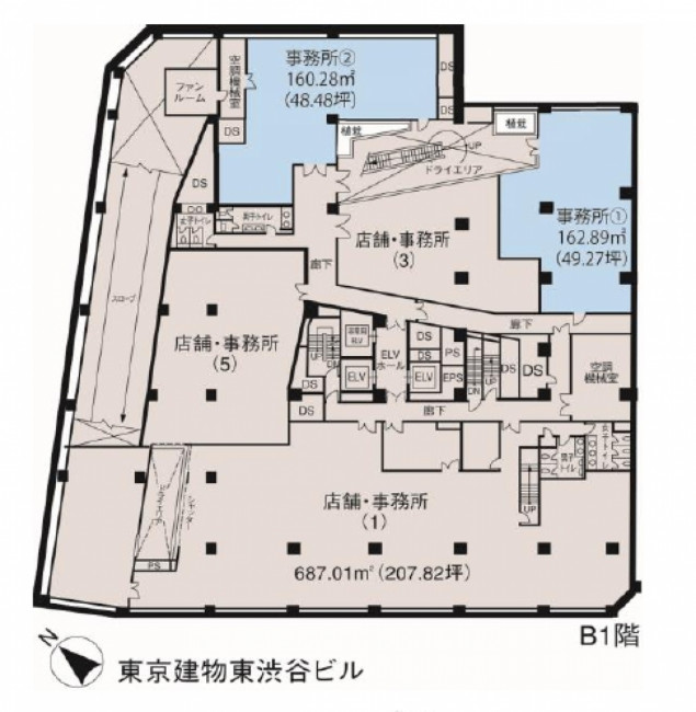 東京建物東渋谷ビル 8階 112 96坪 Officee
