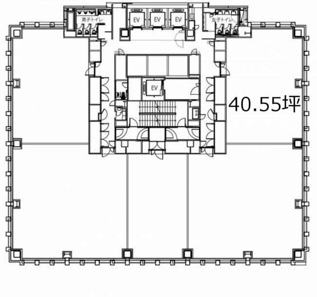 清和梅田ビル 18階 229坪 Officee