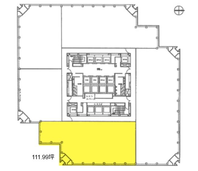 梅田センタービル 6階 111 99坪 Officee