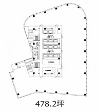 (仮)渋谷区道玄坂二丁目計画の図面