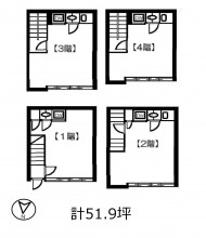 矢島ビルの図面