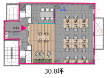 MB+ MIDOSUJI HOMMACHIの図面