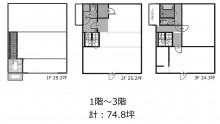 大阪市福島区吉野5丁目貸ビルの図面