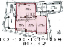 東建ニューハイツ市ヶ谷の図面