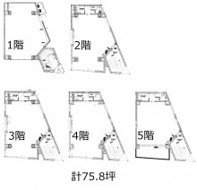 池尻大橋SQUAREの図面