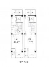 リアン大手門テラスの図面