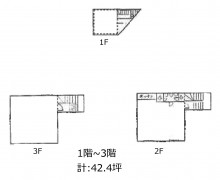 福島ビルの図面