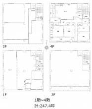 吉野4丁目一棟貸しビルの図面