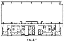 Nihonbashi 2-Chome Saikaihatsu Ablock Building Floorplan