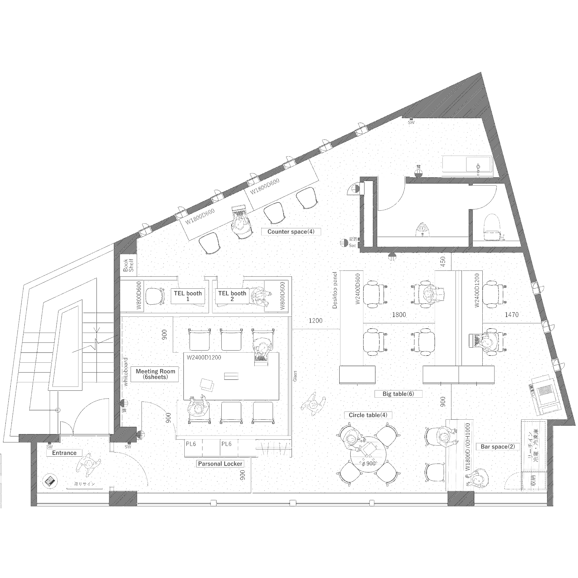 中丸ビル 五反田 の空室情報 Officee