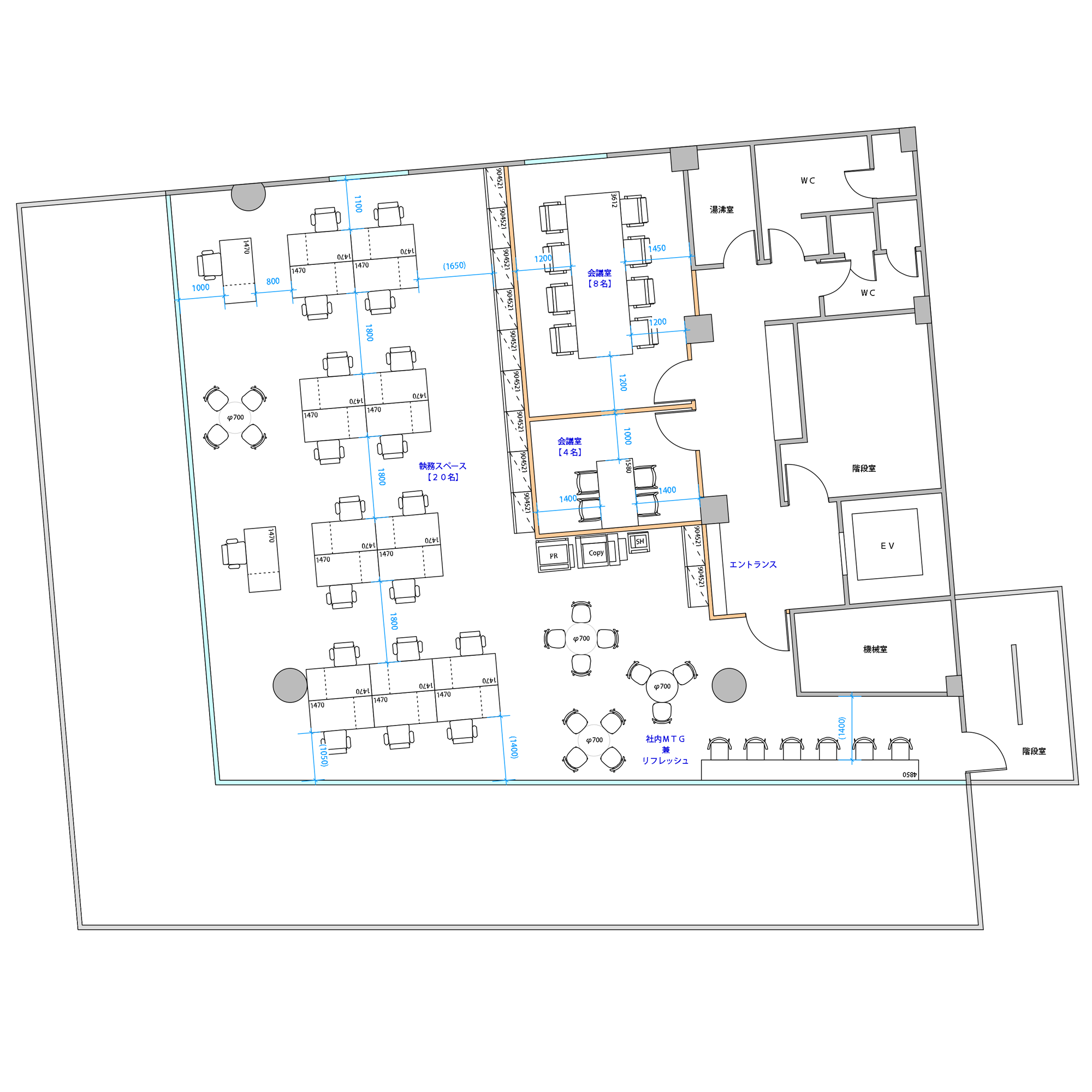 参考レイアウト