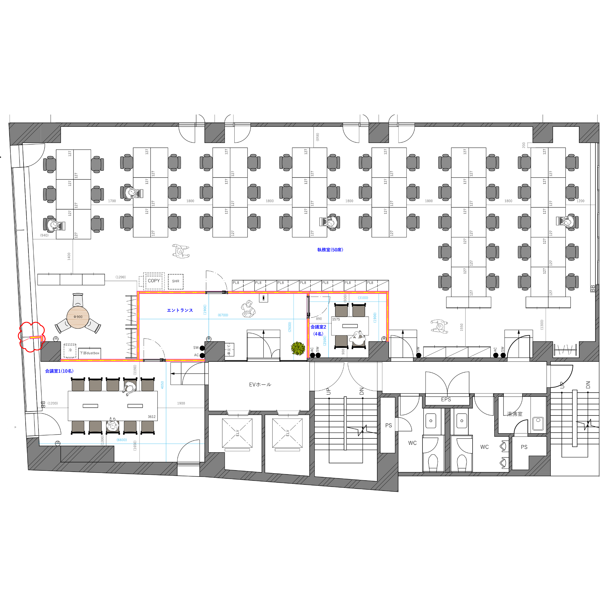 参考レイアウト