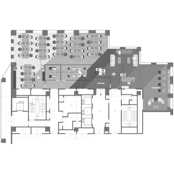 オリックス目黒ビル（102.15坪）のレイアウト画像