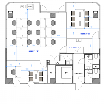 住泉KMビル（32.52坪）のレイアウト画像