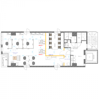 EBISU ONE BLDG（27.64坪）のレイアウト画像