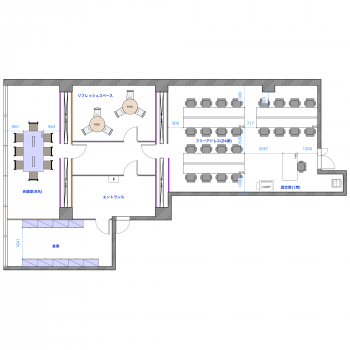 早川トナカイビル（48.04坪）のレイアウト画像