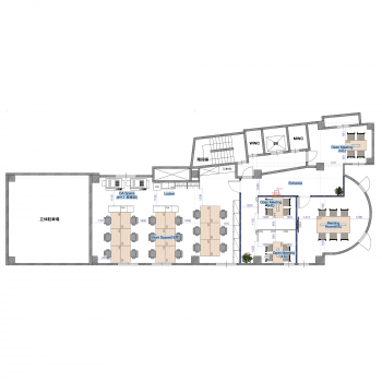 MINOYAビル（45坪）のレイアウト画像