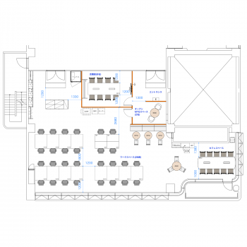 三井住友銀行仙台ビル（62.33坪）のレイアウト画像