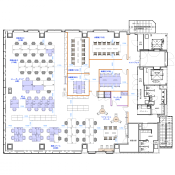 CIRCLES+市ヶ谷駅前（158.28坪）のレイアウト画像