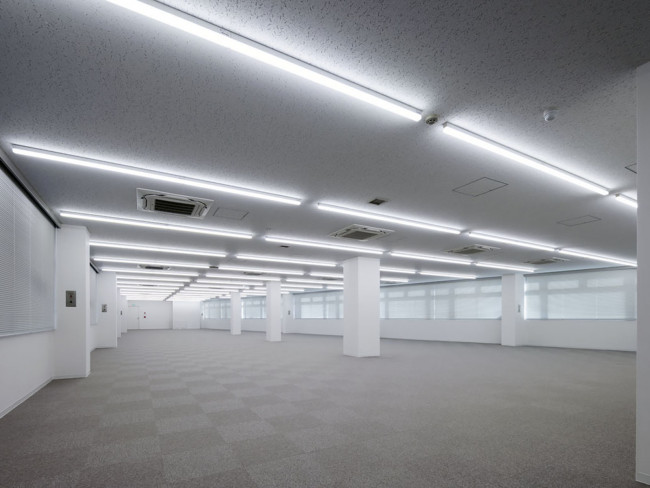 オフィス室内参考画像(3階・約124坪)