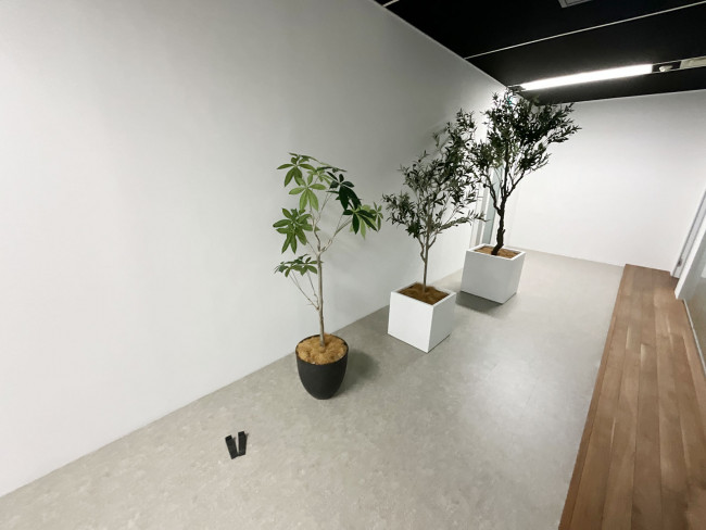 貸室端の様子(10階・約67坪)セットアップ区画