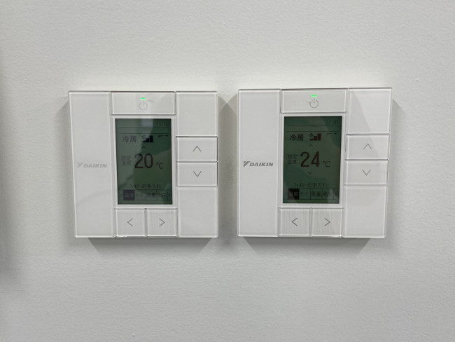 空調のスイッチ