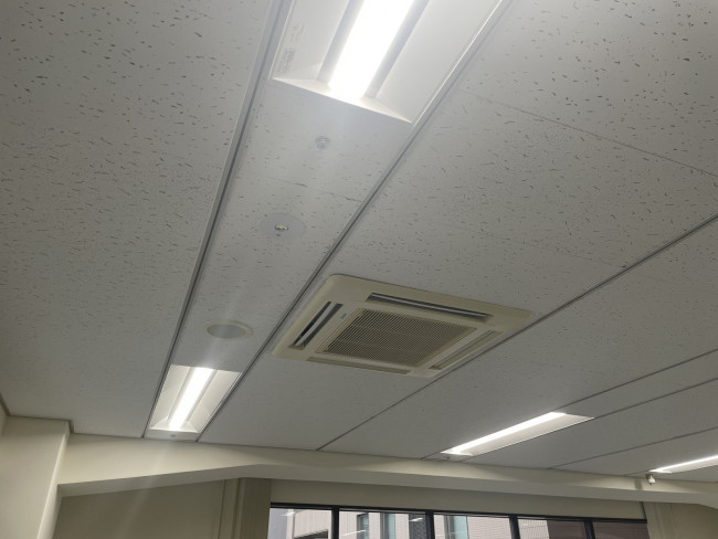 天井の様子