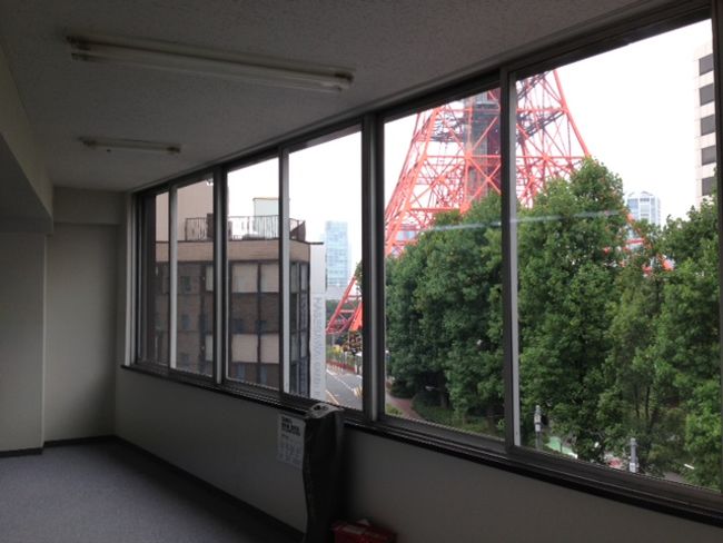 東京タワーがすぐ近くに！