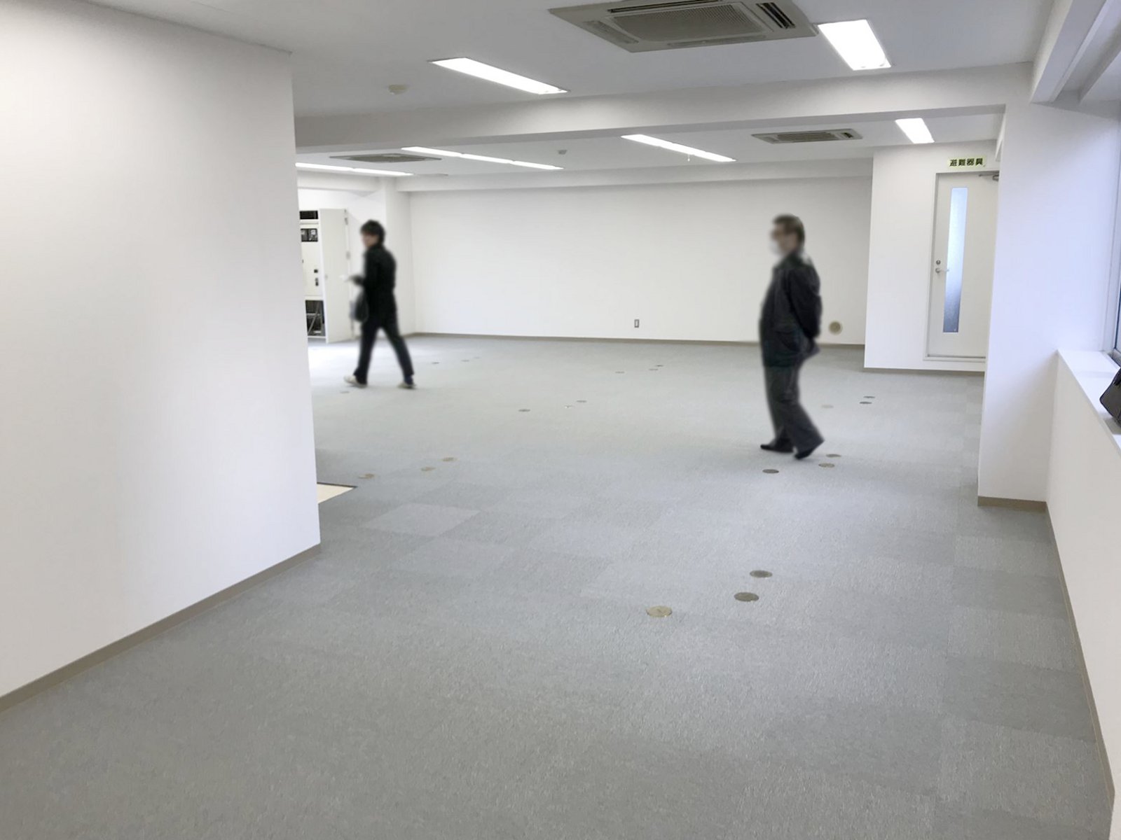 L字型の室内
