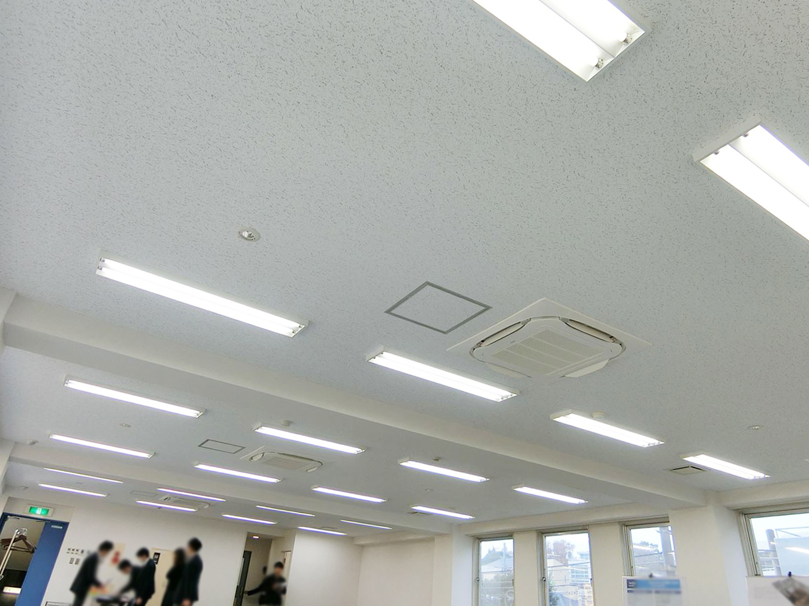 天井の様子