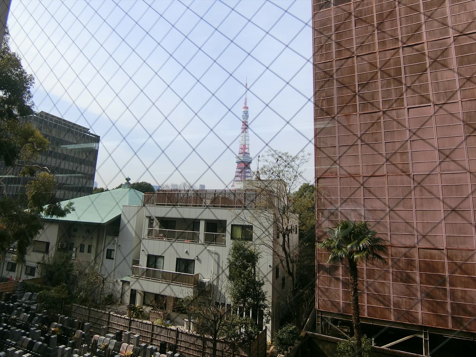 東京タワーが見える眺望