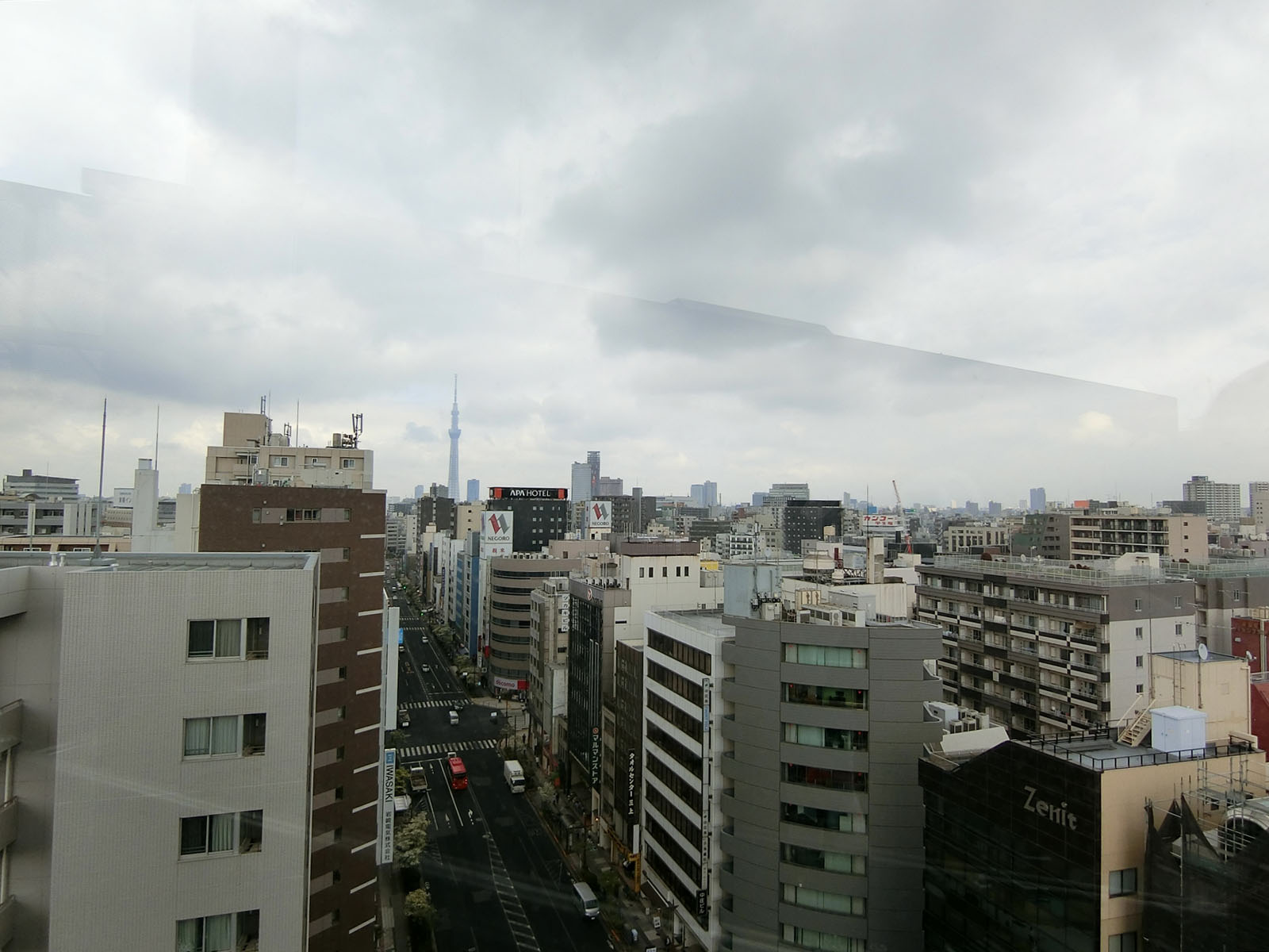 屋上からの眺め