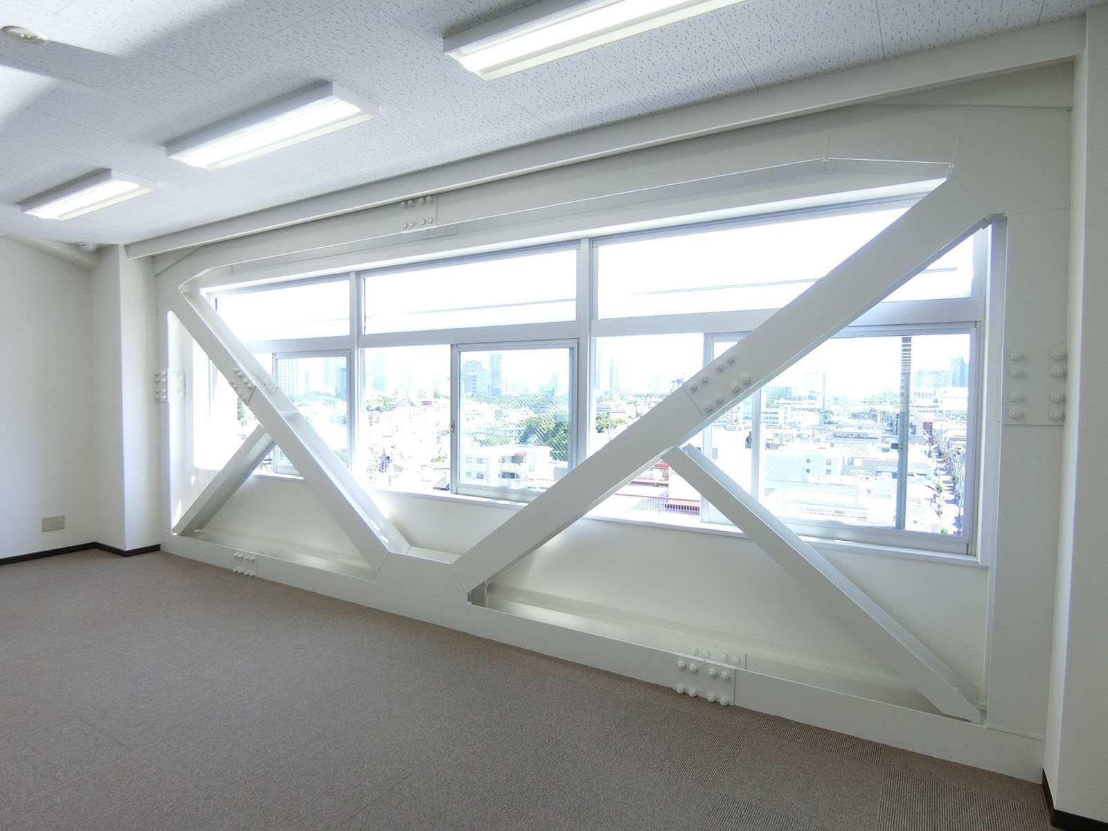 窓際の様子