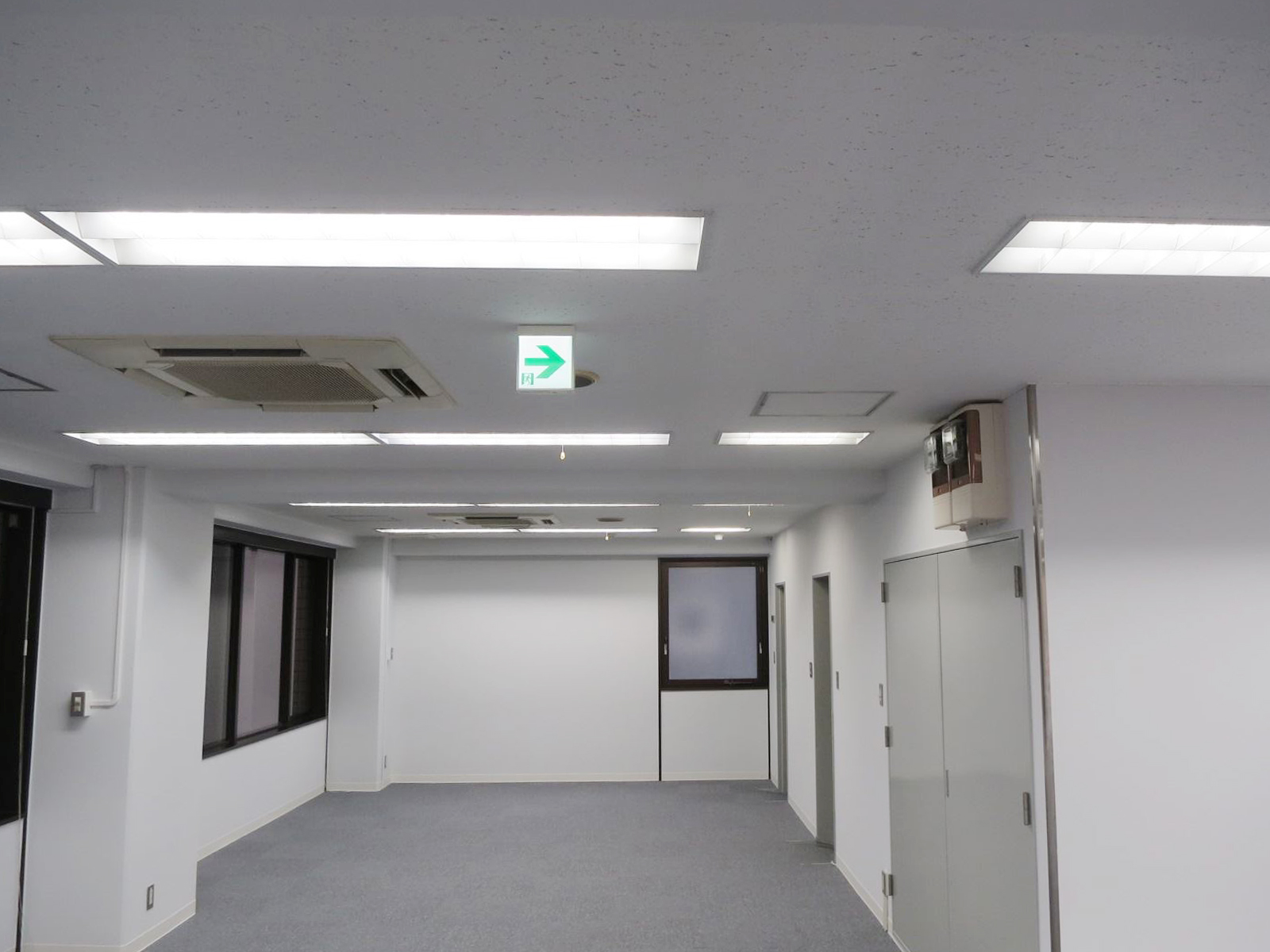 天井の様子