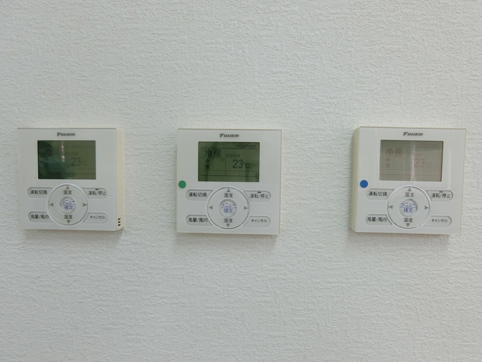 空調のスイッチ
