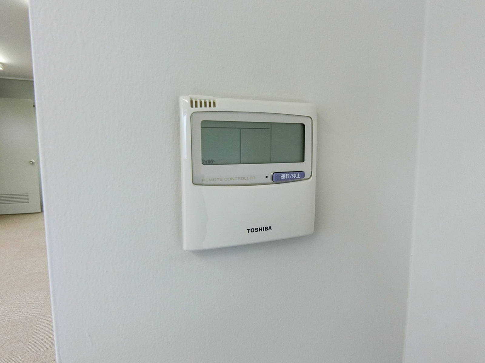 空調のスイッチ