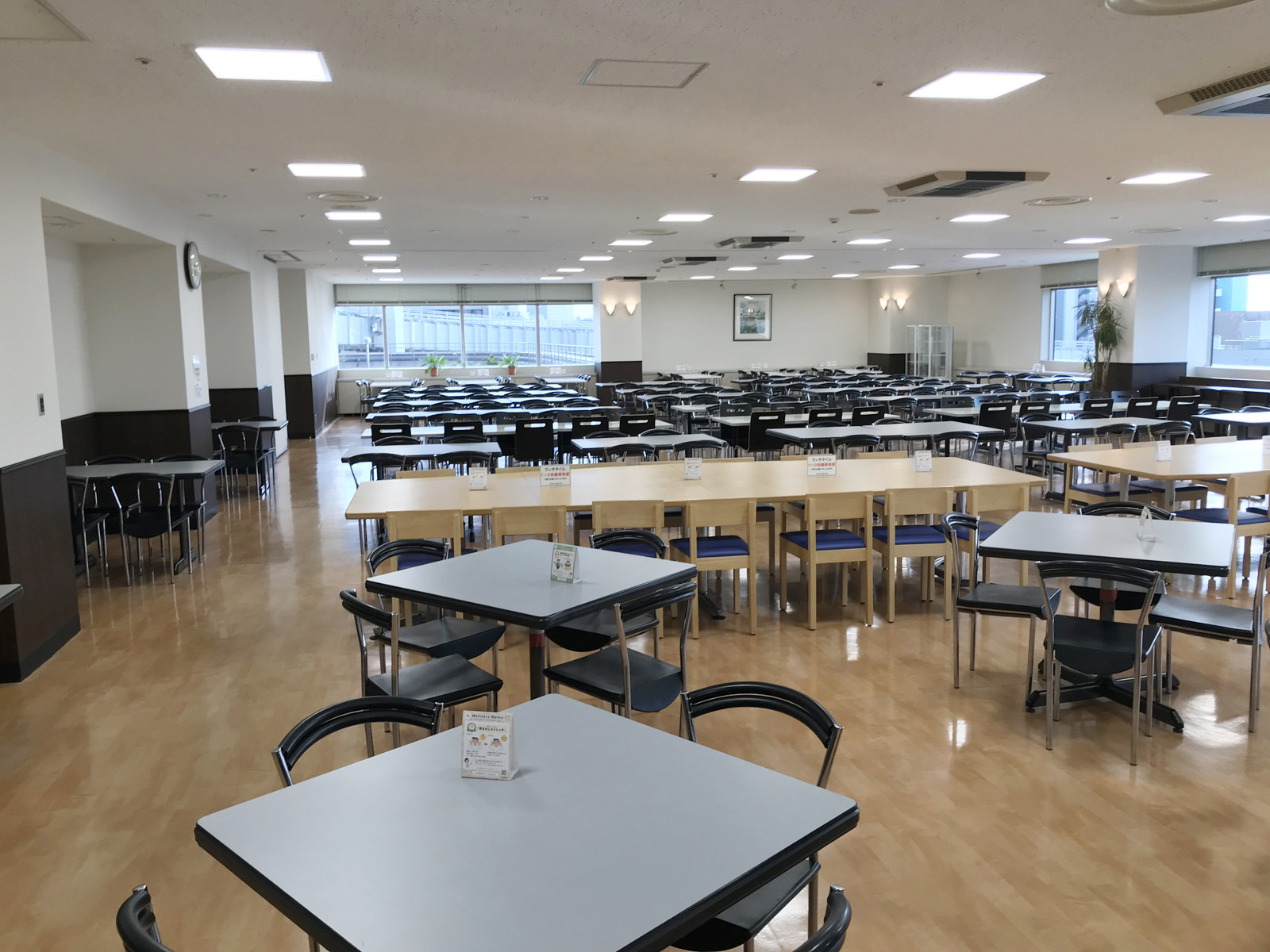 入居テナント専用社員食堂