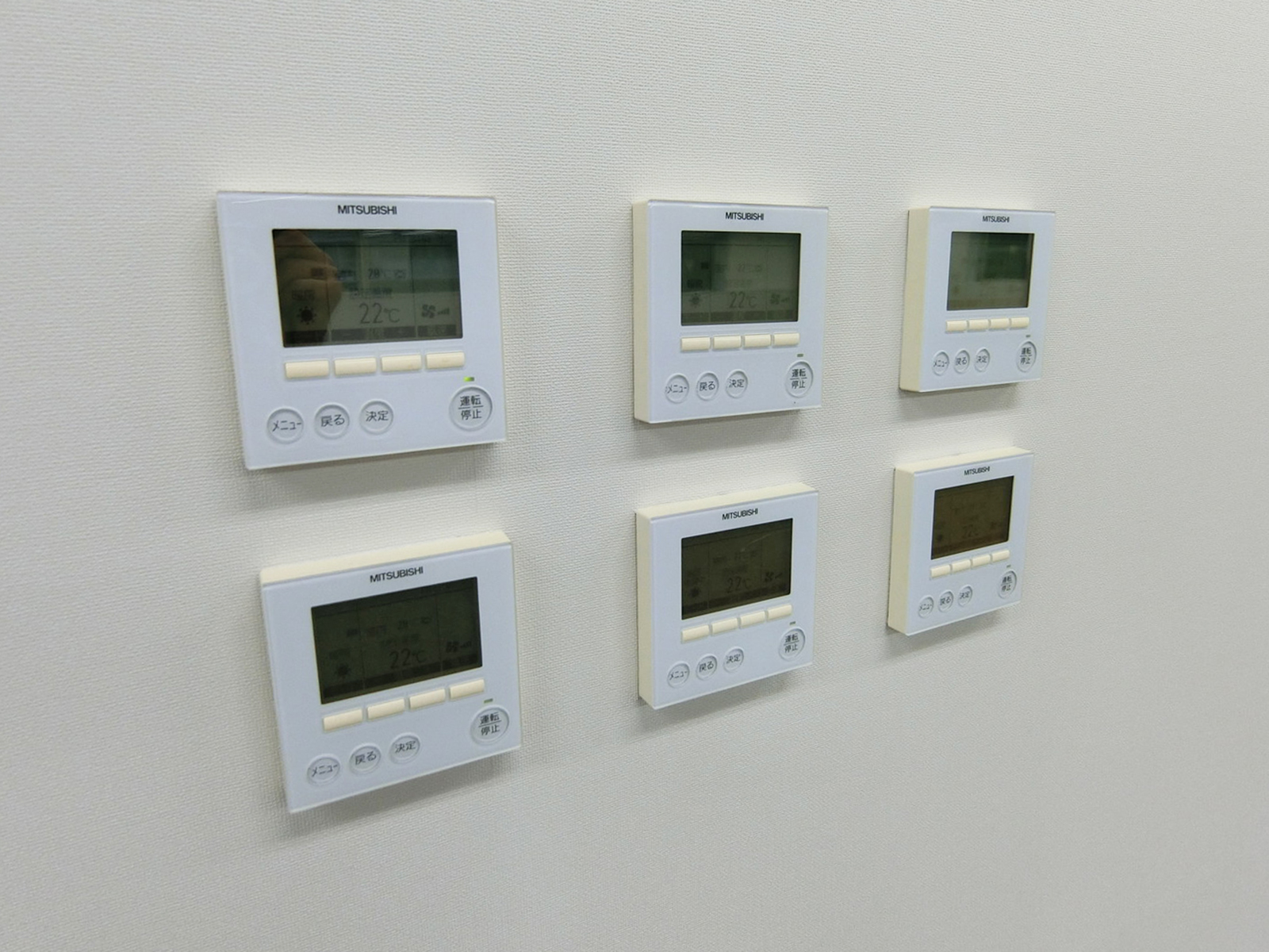 空調のスイッチ