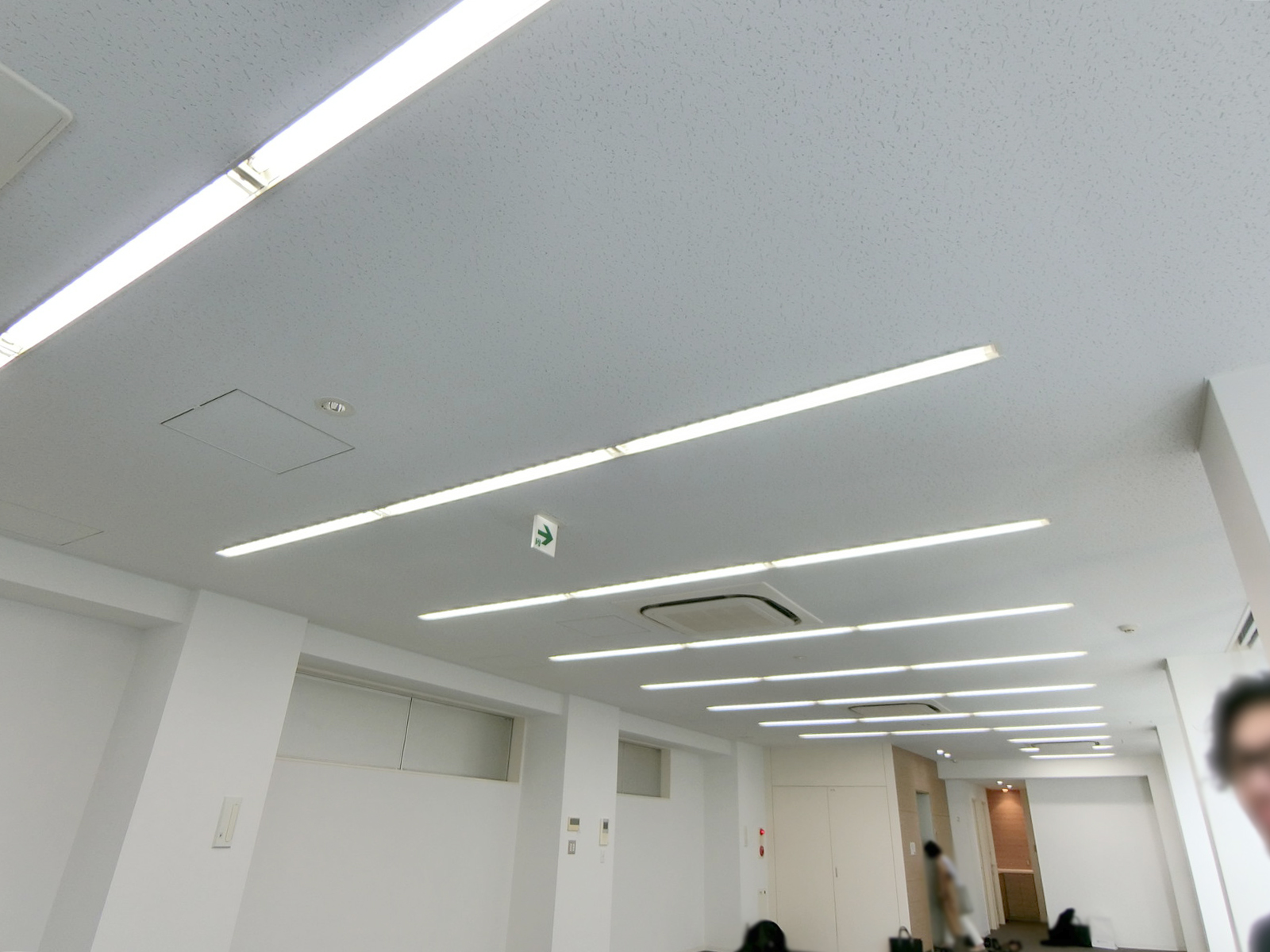 天井の様子
