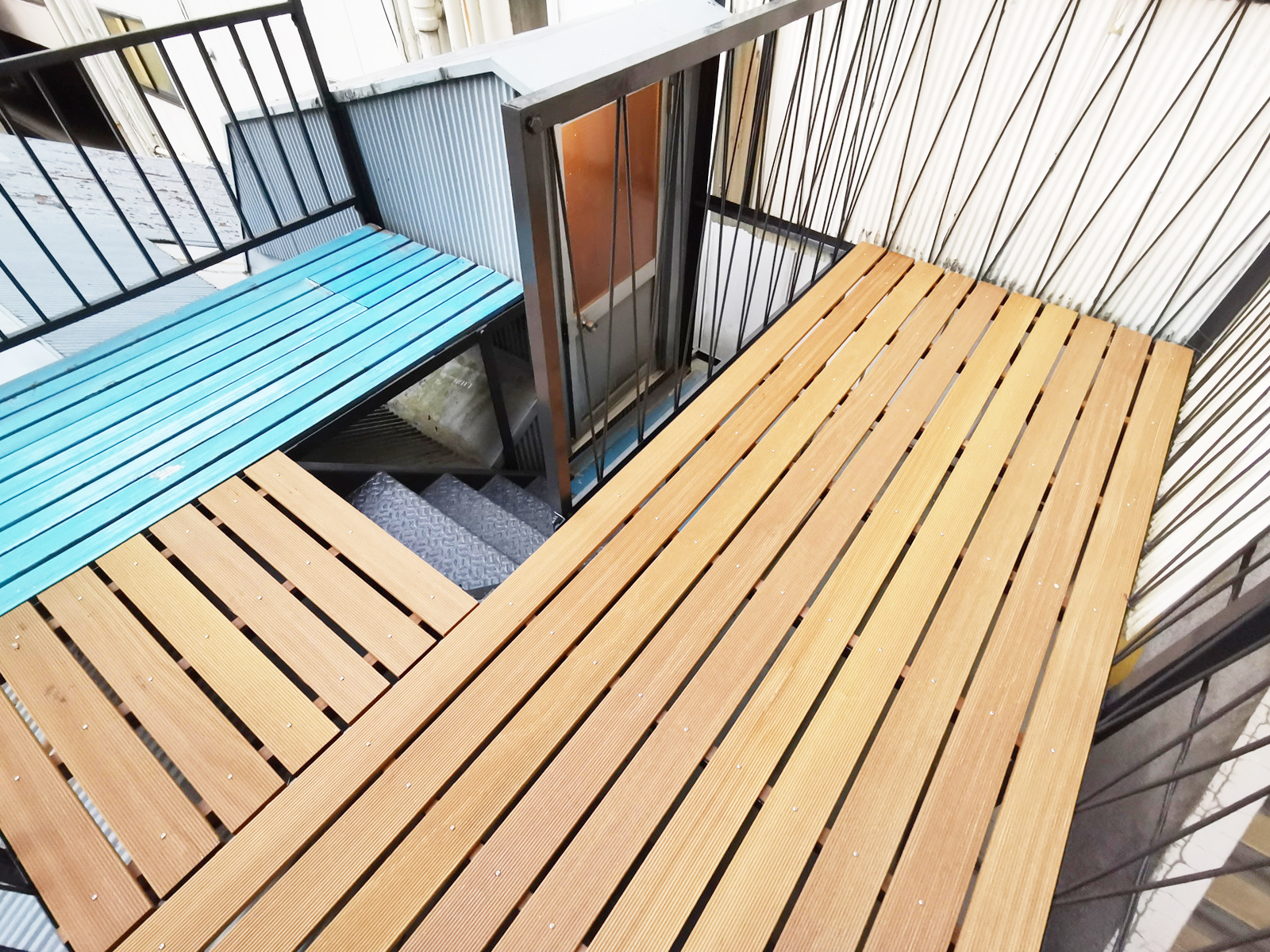 屋上の様子