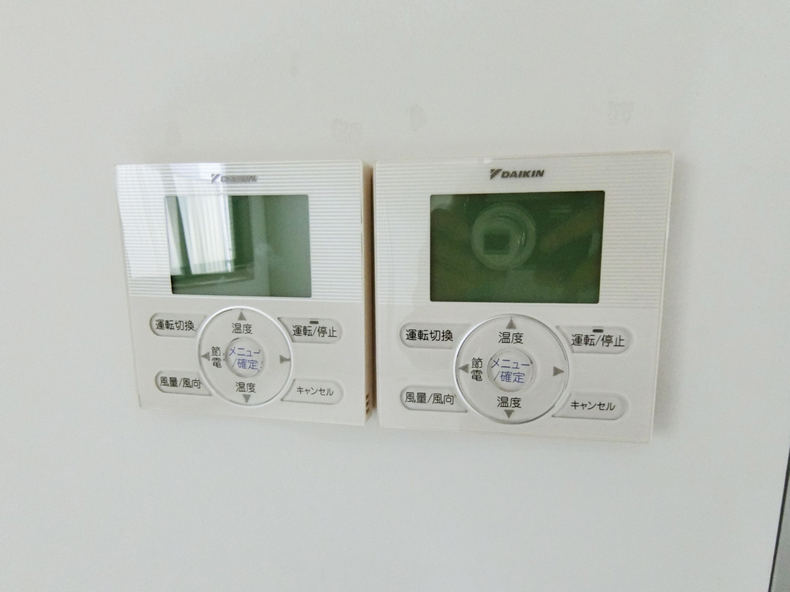 空調のスイッチ