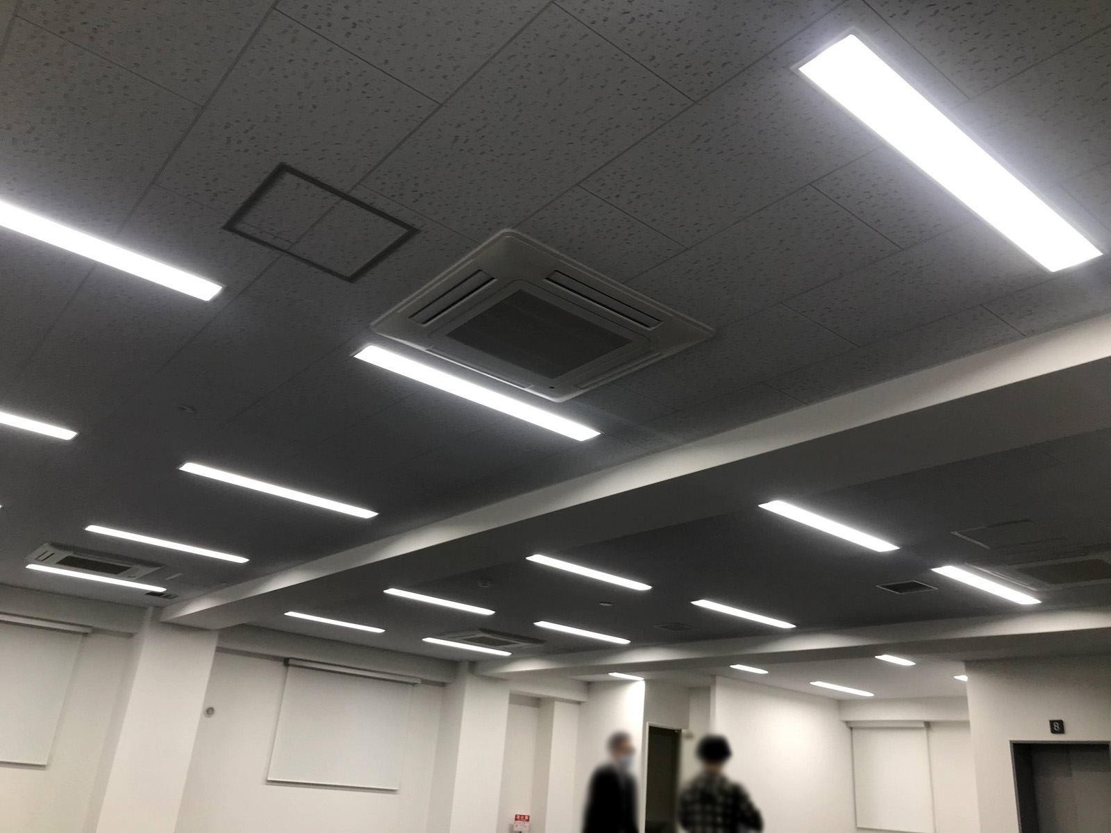 天井の様子