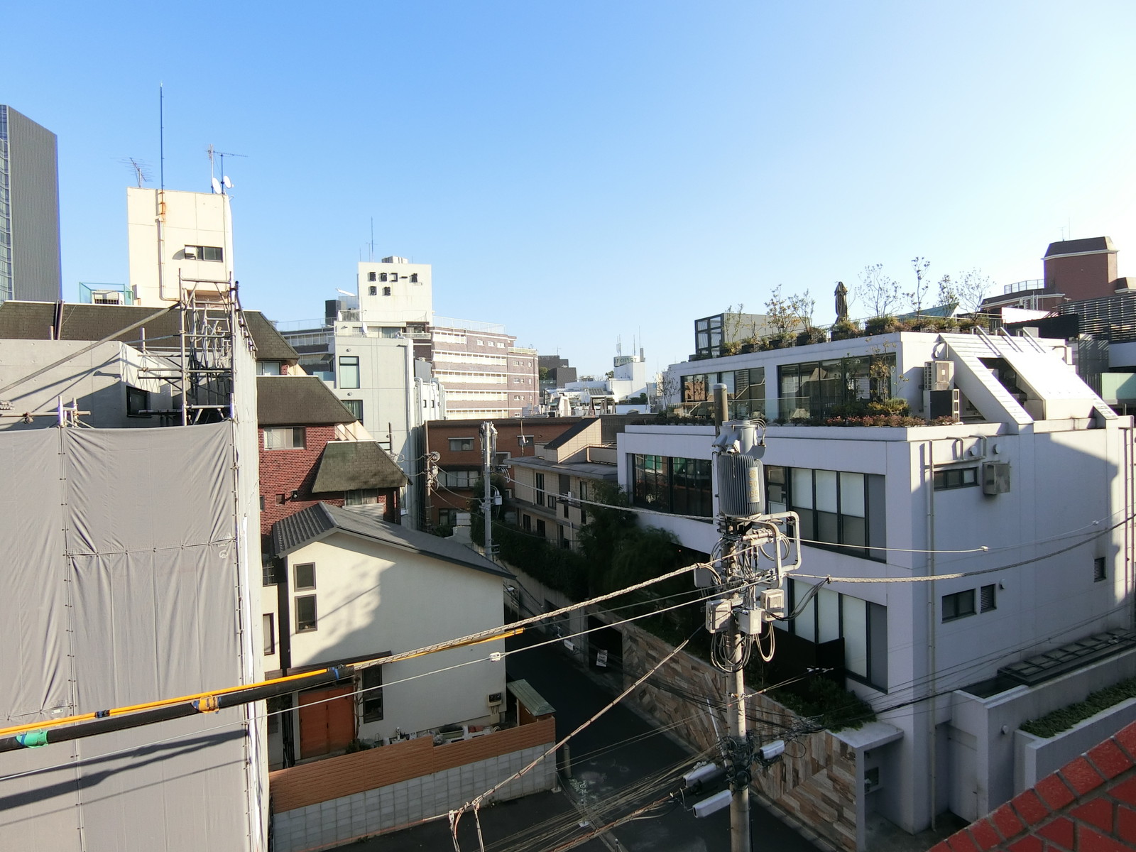 屋上からの眺望